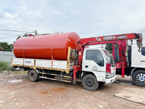 Thuê Xe Cẩu 10 Tấn Cứu Hộ Xe Tải, Xe Khách Gặp Nạn 24/7